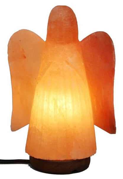 Natural Himalayan Fairy Rock Salt Lamp Hand Crafted Wooden Base | Crystal Lamp| Salt Lamps Himalayan Air Purifier Table Lamp