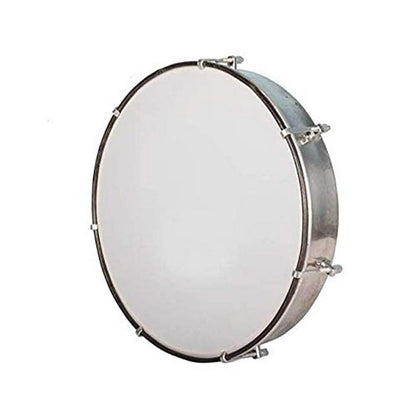 Steel Frame Synthetic Plastic Duff Hand Drum 18 Inchs