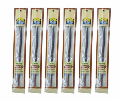 Natural Fresh Moist Vacuum-Packed Olive Miswak (10 Sticks) - Tooth and Gum Care (Natural Flavor) (10)